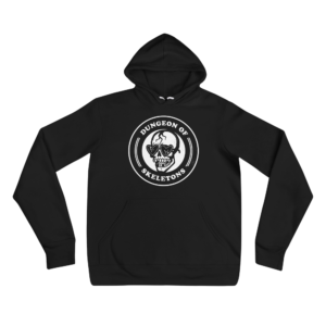 Dungeon of Skeletons Black Logo Unisex Hoodie